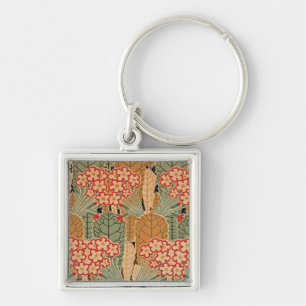 Art Nouveau Pattern #1 at Emporio Moffa Key Ring