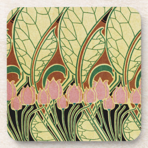 Art Nouveau pattern #1 Coaster