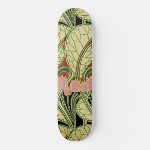Art Nouveau pattern #1 Skateboard