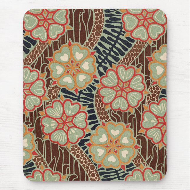 Art Nouveau Pattern #2 at Emporio Moffa Mouse Pad (Front)