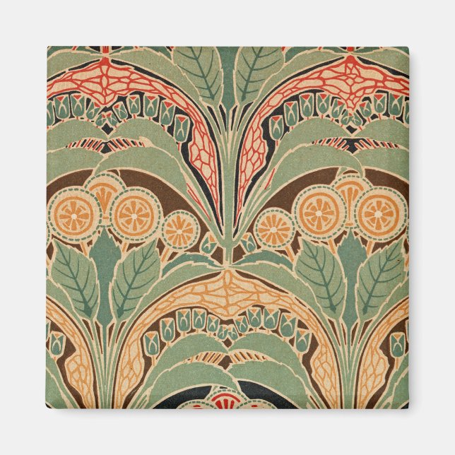 Art Nouveau Pattern #3 at Emporio Moffa Magnet (Front)