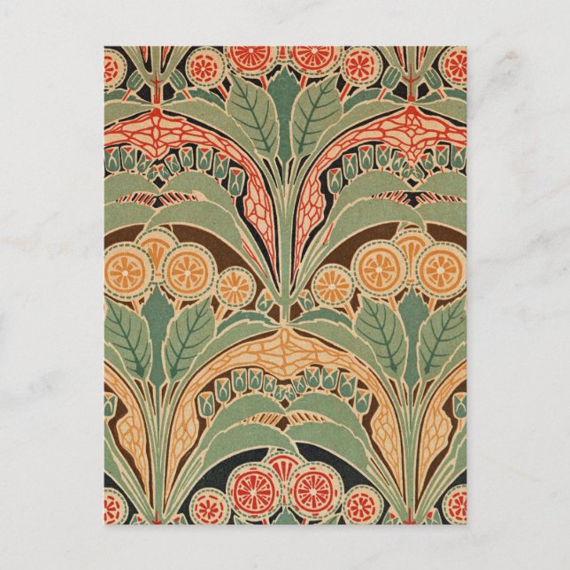 Art Nouveau Pattern #3 at Emporio Moffa Postcard (Front)