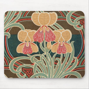 Art Nouveau Pattern #4 at Emporio Moffa Mouse Pad