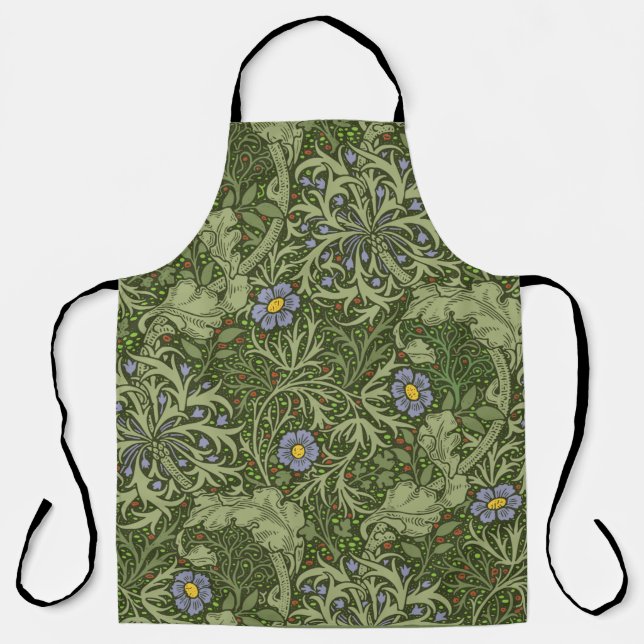 Art Nouveau Pattern-5 All-Over Print Apron (Front)