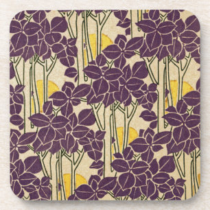 Art Nouveau pattern #5 Coaster