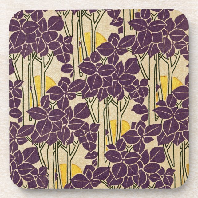 Art Nouveau pattern #5 Coaster (Front)