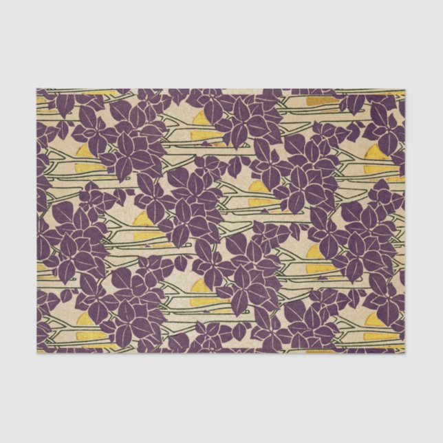 Art Nouveau pattern #5 Tissue Paper (Front)