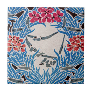 Art Nouveau pattern #6 Ceramic Tile