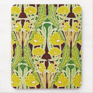 Art Nouveau Pattern #7 at Emporio Moffa Mouse Pad