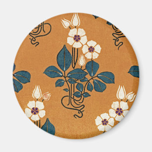 Art Nouveau pattern #7 Magnet