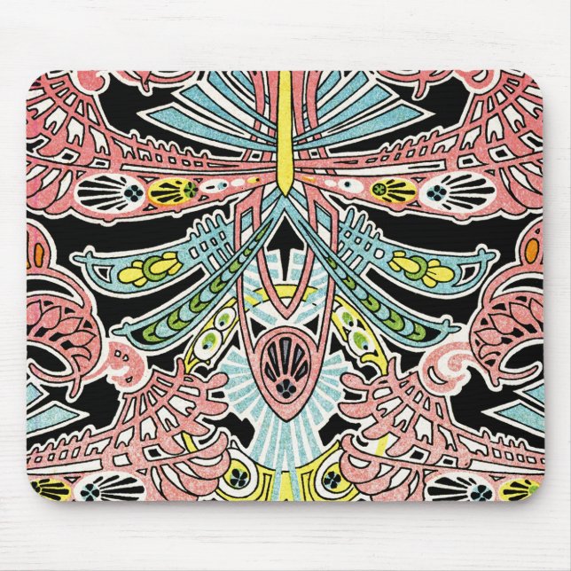 Art Nouveau pattern #8 Mouse Pad (Front)