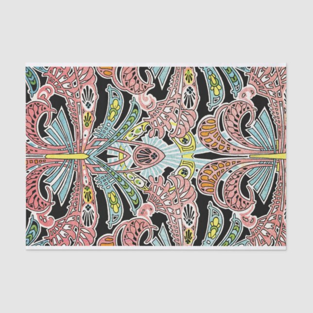 Art Nouveau pattern #8 Tissue Paper (Front)