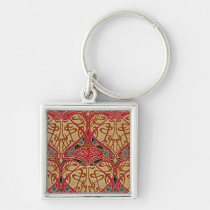 Art Nouveau Pattern #9 at Emporio Moffa Key Ring