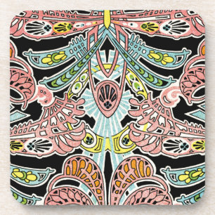 Art Nouveau pattern #9 Coaster