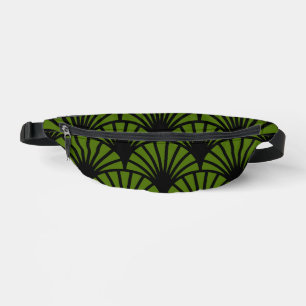 Art Nouveau Pattern Print Bum Bags