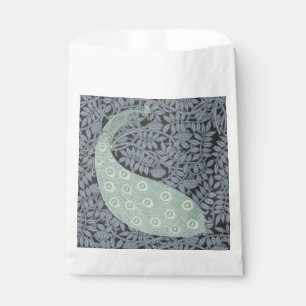 Art Nouveau Peacock Classic Vintage Bird Favour Bag