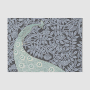 Art Nouveau Peacock Classic Vintage Bird Tissue Paper