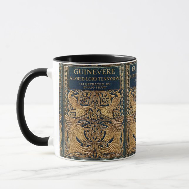 Art Nouveau Peacock Mug (Left)