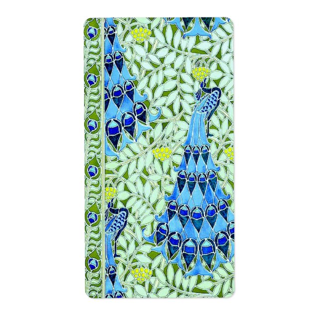 Art nouveau peacocks (Front)