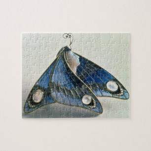 Art Nouveau pendant in the form a butterfly, c.190 Jigsaw Puzzle