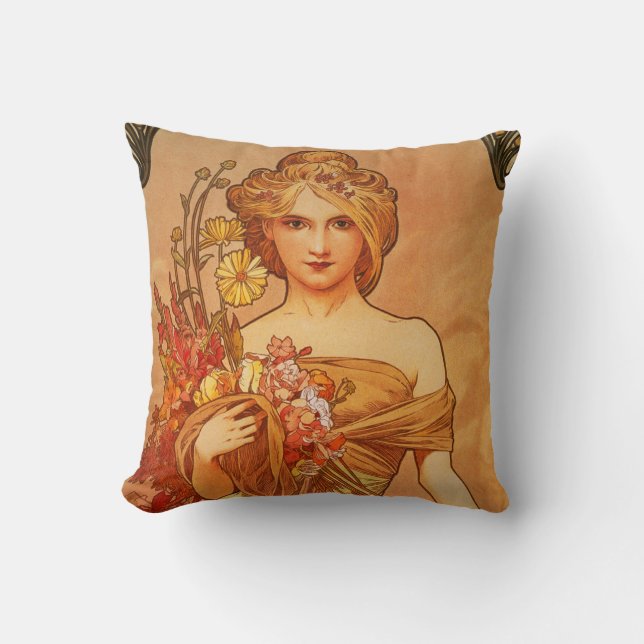 Art Nouveau Pillow (Front)