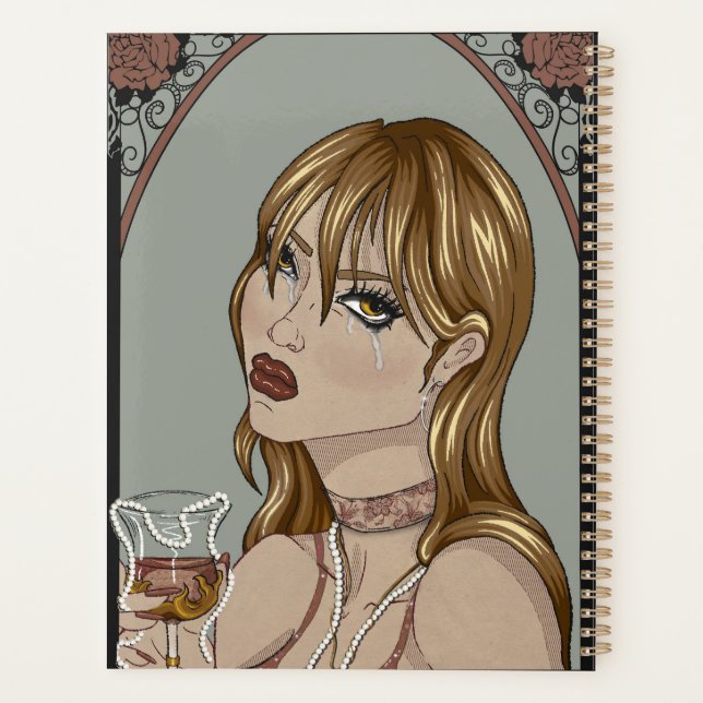 Art nouveau planner (Back)