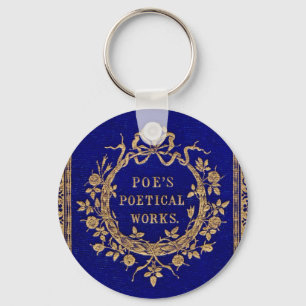 Art Nouveau Poe Key Ring