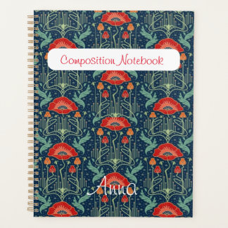 Art Nouveau Poppy Planner