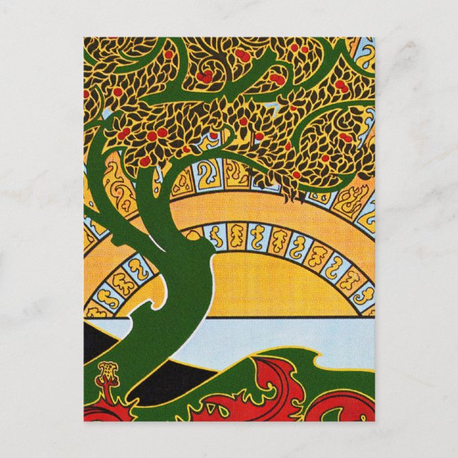 Art Nouveau Postcard: La Libre Esthétique Postcard (Front)