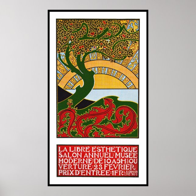 Art Nouveau Poster:  La Libre Esthetique Poster (Front)