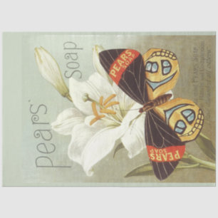 Art Nouveau Poster Soap Decoupage Tissue Paper