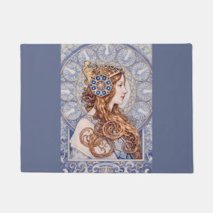 Art Nouveau Queen Portrait Doormat