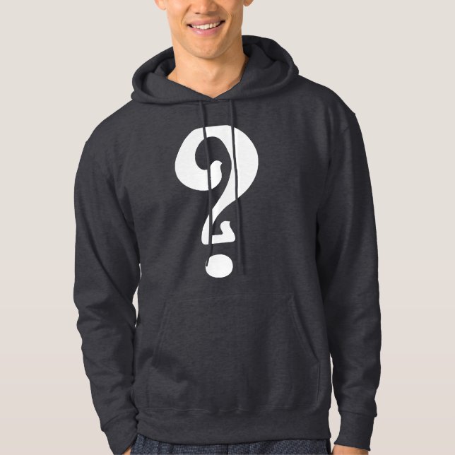 Art Nouveau Question Mark Hoodie (Front)