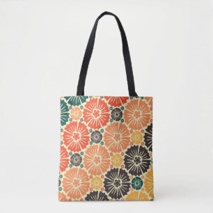 Art Nouveau Retro Wallpaper Design. Tote Bag