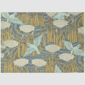 Art Nouveau Sandpiper Tissue Paper