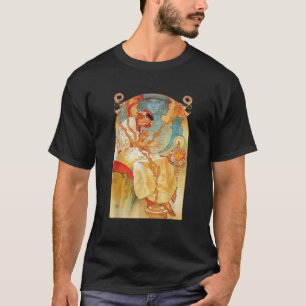 Art Nouveau Slav Epic Mucha Beautiful Elegant T-Shirt