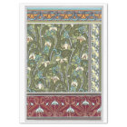 Art Nouveau Snowdrop Flower by French Artist 1896