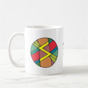 Art Nouveau Sowilo Rune Mug – SUCCESS!