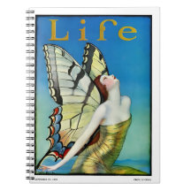 Art nouveau Spiral Notebook