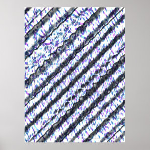 Art Nouveau Styles OP Art Pattern  Poster