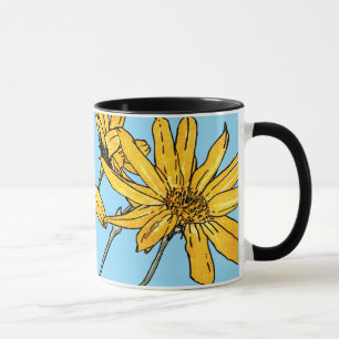 Art Nouveau Sunflowers Mug
