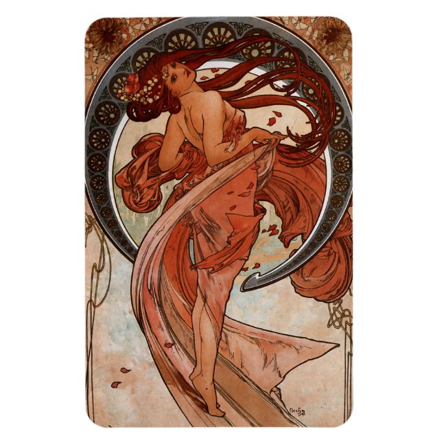 Art Nouveau The Dance Magnet (Vertical)