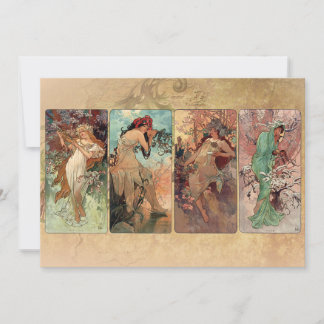 Art Nouveau The Four Seasons