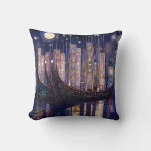 Art Nouveau Throw Pillow