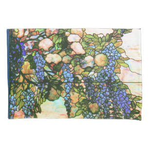Art Nouveau Tiffany Stained Glass Pillowcase