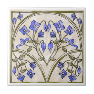 Art Nouveau tile