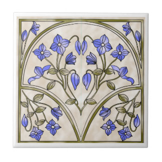 Art Nouveau tile
