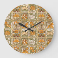 Art Nouveau Tiles: Vintage Ceramic Style