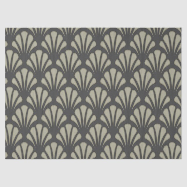 art nouveau tissue paper (Front)