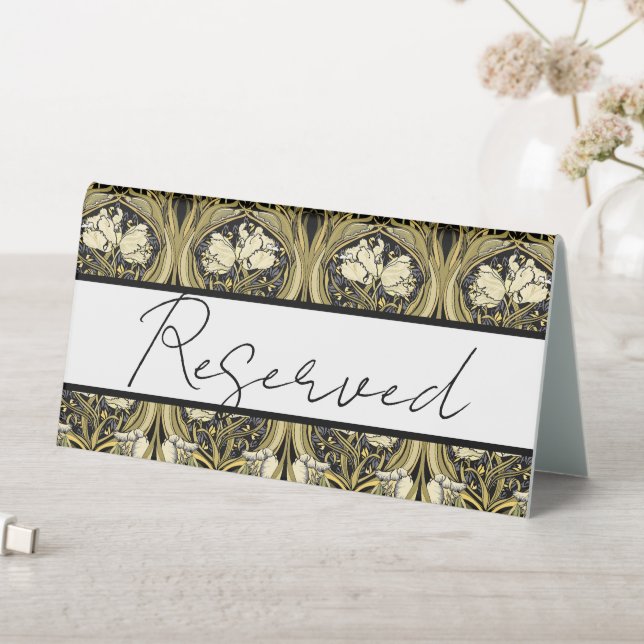 Art Nouveau Tulips Customisable (In SItu (Table))